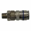 Series 25 Male Air Connector 1/4" and Lock Ring