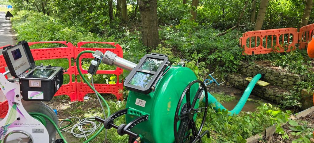 Efficient Drainage Line Repair with BRAWO® Systems Magnavity SX.