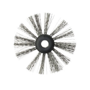 Wire Cleaning Brush, DN75, 8mm Shaft