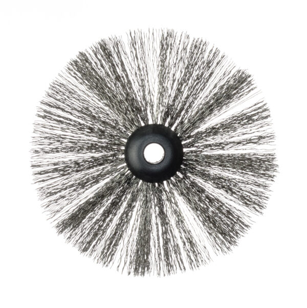 Wire Cleaning Brush, DN125, 12mm Shaft