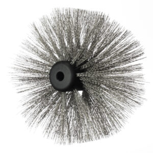 Wire Cleaning Brush, DN200, 12mm Shaft