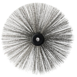 Wire Cleaning Brush, DN225, 12mm Shaft