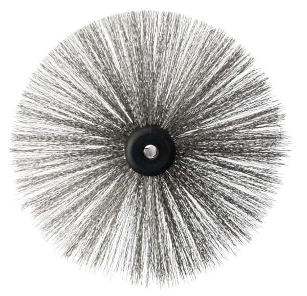 Wire Cleaning Brush, DN225, 12mm Shaft