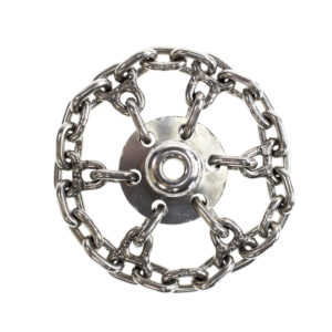 PVC Cyclone Chain, DN70, 10mm Shaft