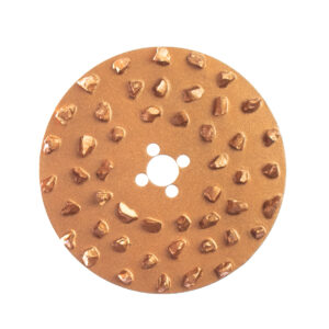Front Metal Panel for Twister Concrete Remover, 130mm Size, 3mm Thickness, Grit 6