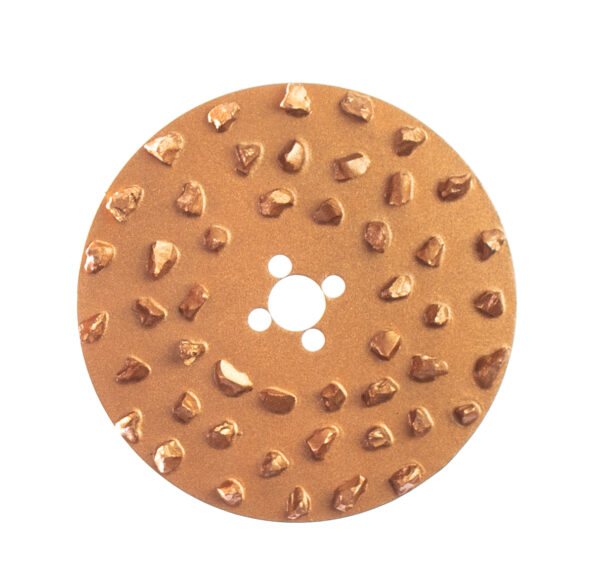 Front Metal Panel for Twister Concrete Remover, 130mm Size, 3mm Thickness, Grit 6