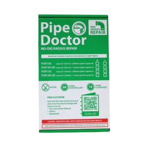 Pipe Doctor Radius Patch Repair Kit