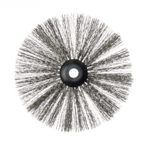 Wire Cleaning Brush, DN125, 12mm Shaft
